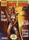 Cover for Pocketserien (Bladkompaniet / Schibsted, 1995 series) #19 - Røde Sonja - Trone av blod!