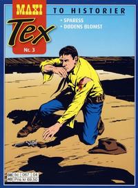 Cover Thumbnail for Maxi Tex (Hjemmet / Egmont, 2008 series) #3 - Sparess; Dødens blomst