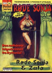 Cover Thumbnail for Pocketserien (Bladkompaniet / Schibsted, 1995 series) #10 - Røde Sonja