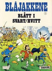 Cover Thumbnail for Blåjakkene (Semic, 1987 series) #1 - Blått i svart/hvitt