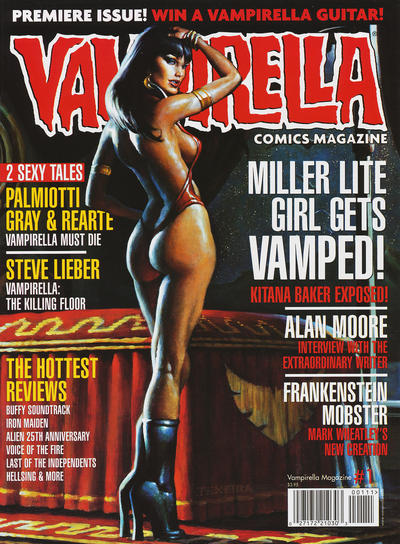 Cover for Vampirella Comics Magazine (Harris Comics, 2003 series) #1 [Main painted cover]