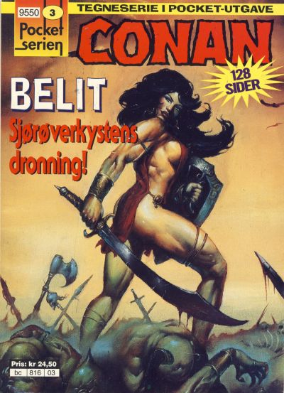 Cover for Pocketserien (Bladkompaniet / Schibsted, 1995 series) #3 - Conan