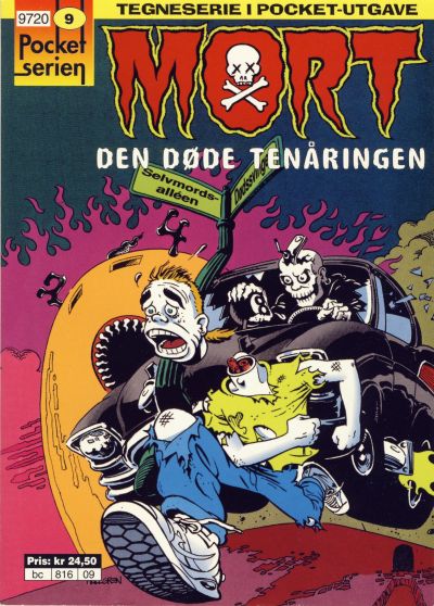 Cover for Pocketserien (Bladkompaniet / Schibsted, 1995 series) #9 - Mort den døde tenåringen