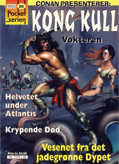 Cover for Pocketserien (Bladkompaniet / Schibsted, 1995 series) #20 - Kong Kull - Vokteren