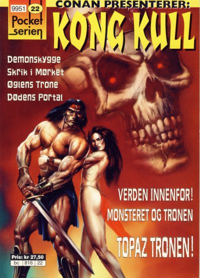 Cover for Pocketserien (Bladkompaniet / Schibsted, 1995 series) #22 - Kong Kull - Demonskygge