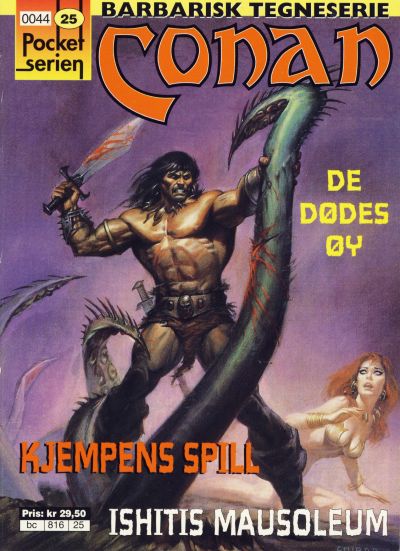 Cover for Pocketserien (Bladkompaniet / Schibsted, 1995 series) #25 - Conan - Kjempens spill