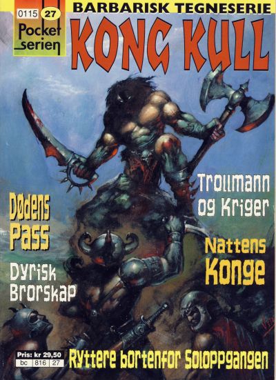 Cover for Pocketserien (Bladkompaniet / Schibsted, 1995 series) #27 - Kong Kull - Dødens pass