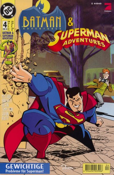 Cover for Batman Adventures & Superman Adventures (Dino Verlag, 1997 series) #4