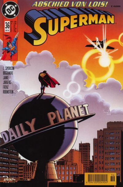 Cover for Superman (Dino Verlag, 1996 series) #36