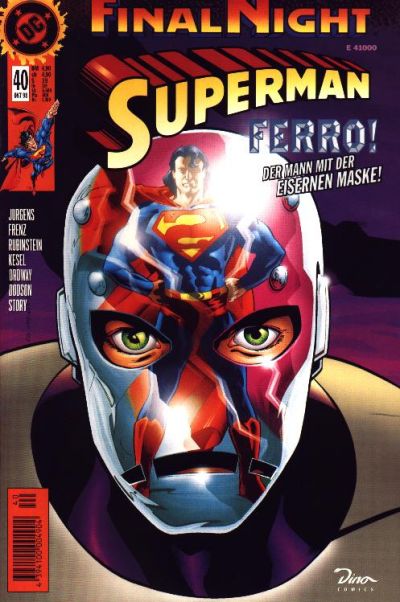 Cover for Superman (Dino Verlag, 1996 series) #40