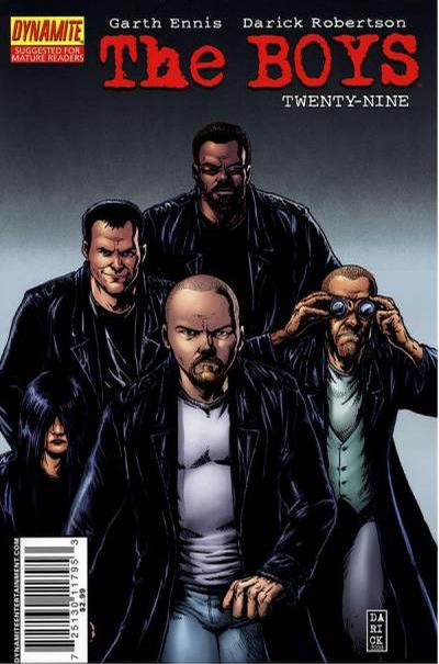 Cover for The Boys (Dynamite Entertainment, 2007 series) #29 [Cover A]