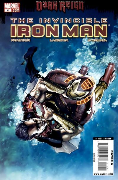 Cover for Invincible Iron Man (Marvel, 2008 series) #12