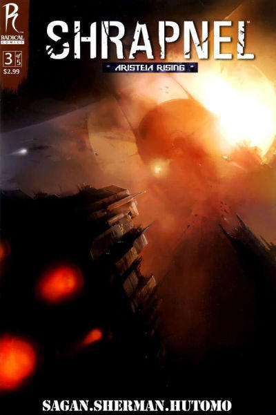 Cover for Shrapnel (Radical Comics, 2009 series) #3 [Cover B]