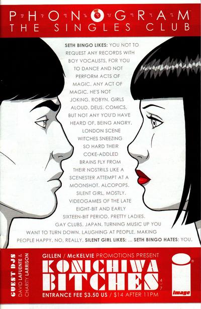 Cover for Phonogram: The Singles Club (Image, 2008 series) #4