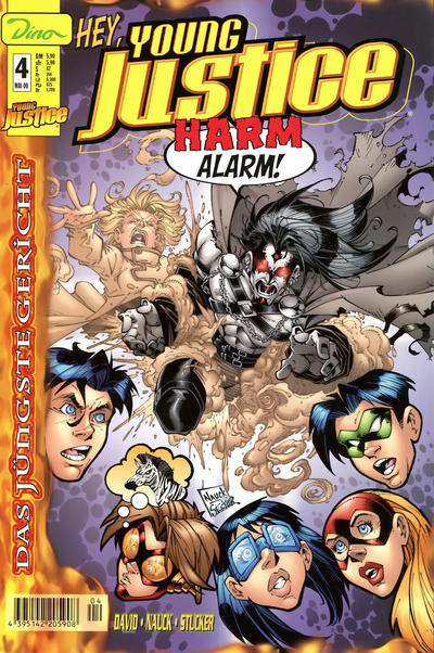 Cover for Young Justice (Dino Verlag, 2000 series) #4
