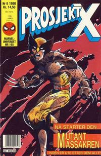 Cover for Prosjekt X (Semic, 1990 series) #6/1990