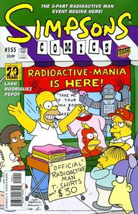 Cover Thumbnail for Simpsons Comics (Bongo, 1993 series) #155
