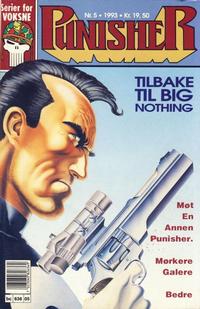 Cover Thumbnail for Punisher; Punisher War Zone (Bladkompaniet / Schibsted, 1991 series) #5/1993