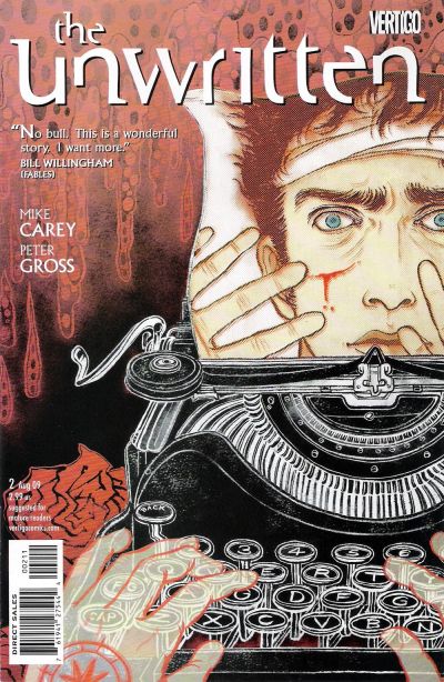Cover for The Unwritten (DC, 2009 series) #2