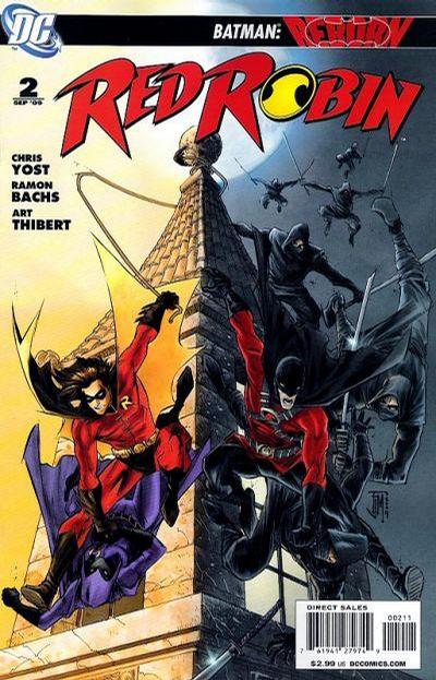 Cover for Red Robin (DC, 2009 series) #2 [Direct Sales]