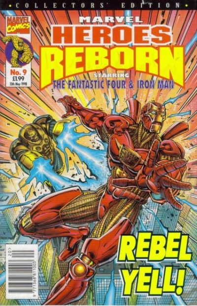 Cover for Marvel Heroes Reborn (Panini UK, 1997 series) #9