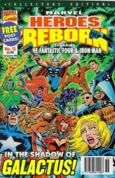Cover for Marvel Heroes Reborn (Panini UK, 1997 series) #13