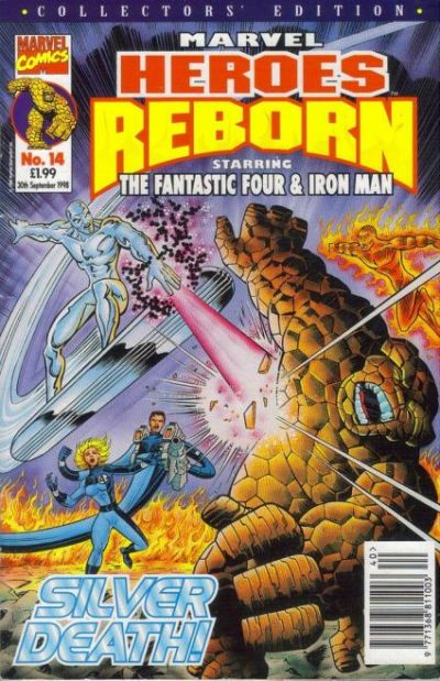 Cover for Marvel Heroes Reborn (Panini UK, 1997 series) #14