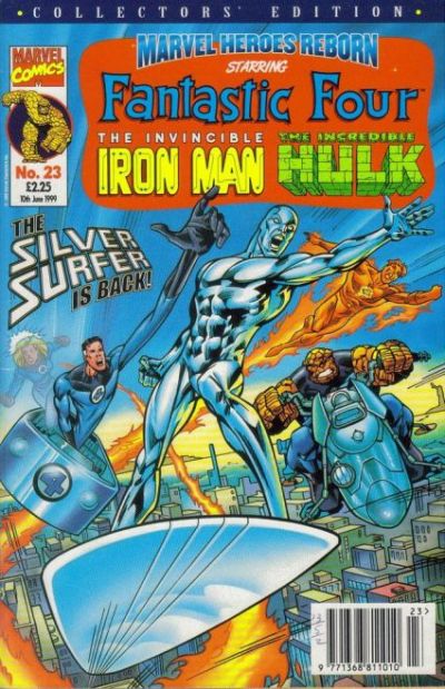 Cover for Marvel Heroes Reborn (Panini UK, 1997 series) #23