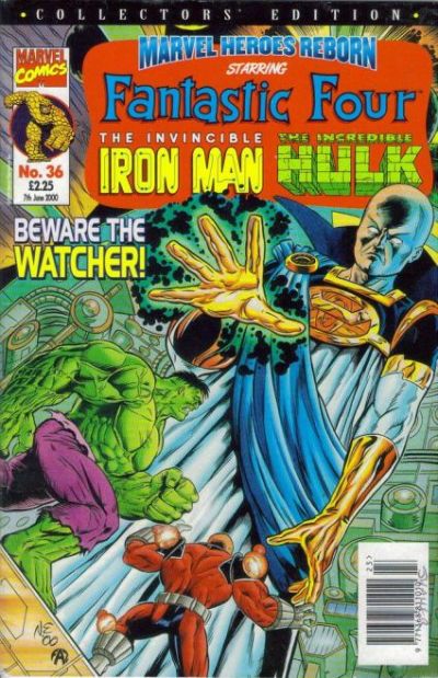 Cover for Marvel Heroes Reborn (Panini UK, 1997 series) #36