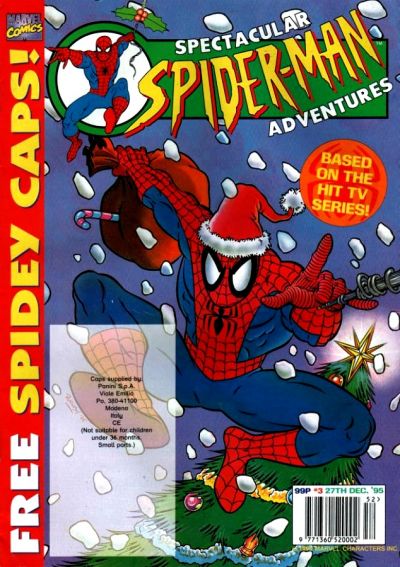 Cover for Spectacular Spider-Man Adventures (Panini UK, 1995 series) #3