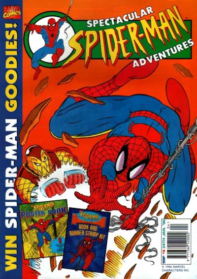 Cover for Spectacular Spider-Man Adventures (Panini UK, 1995 series) #4