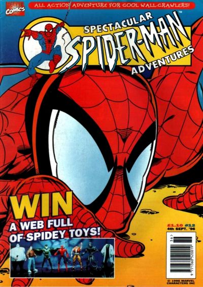 Cover for Spectacular Spider-Man Adventures (Panini UK, 1995 series) #12