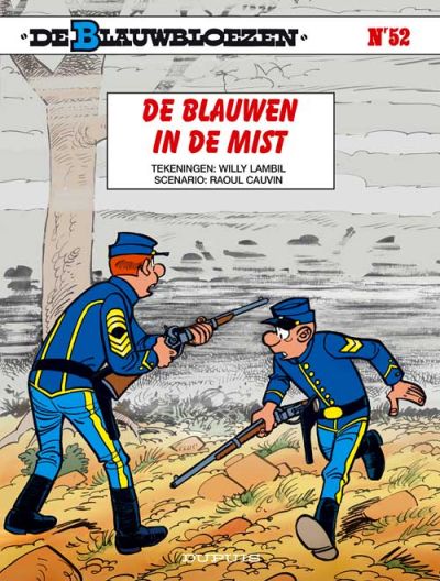Cover for De Blauwbloezen (Dupuis, 1972 series) #52 - De blauwen in de mist