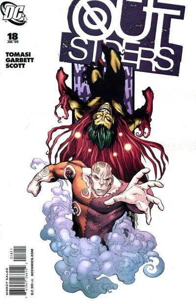 Cover for The Outsiders (DC, 2009 series) #18