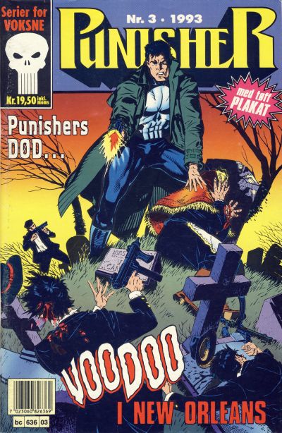 Cover for Punisher; Punisher War Zone (Bladkompaniet / Schibsted, 1991 series) #3/1993
