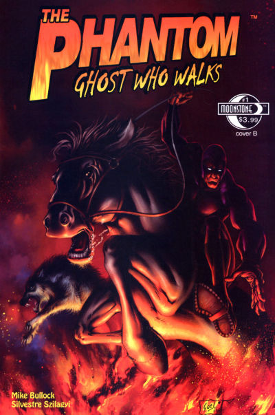 Cover for The Phantom: Ghost Who Walks (Moonstone, 2009 series) #1 [Cover B]