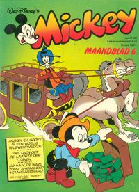 Cover Thumbnail for Mickey Maandblad (Oberon, 1976 series) #6/1981