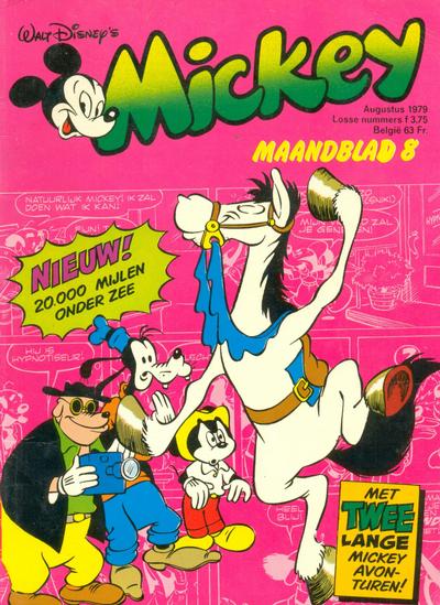 Cover for Mickey Maandblad (Oberon, 1976 series) #8/1979