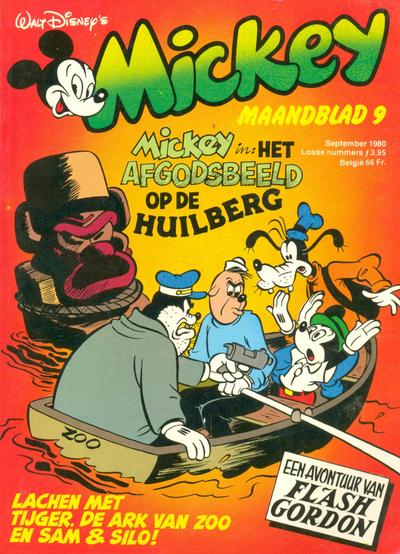 Cover for Mickey Maandblad (Oberon, 1976 series) #9/1980