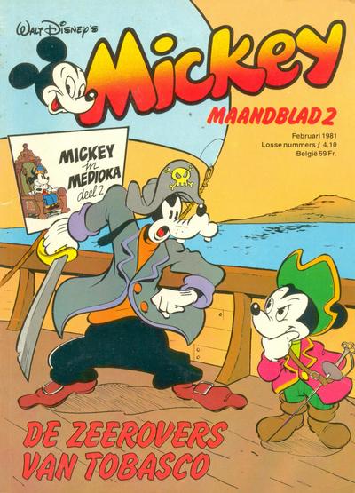 Cover for Mickey Maandblad (Oberon, 1976 series) #2/1981