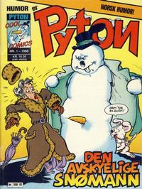 Cover Thumbnail for Pyton (Bladkompaniet / Schibsted, 1988 series) #1/1988