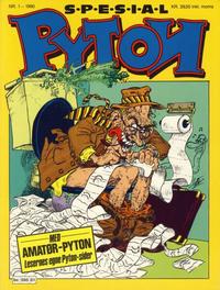 Cover for Pyton Spesial [Spesial Pyton] (Bladkompaniet / Schibsted, 1990 series) #1/1990