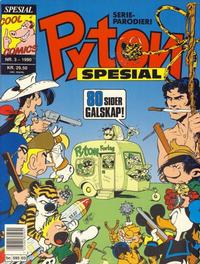 Cover for Pyton Spesial [Spesial Pyton] (Bladkompaniet / Schibsted, 1990 series) #3/1990