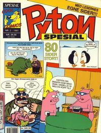 Cover for Pyton Spesial [Spesial Pyton] (Bladkompaniet / Schibsted, 1990 series) #2/1991