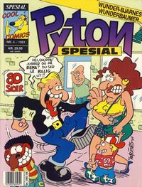 Cover for Pyton Spesial [Spesial Pyton] (Bladkompaniet / Schibsted, 1990 series) #4/1991