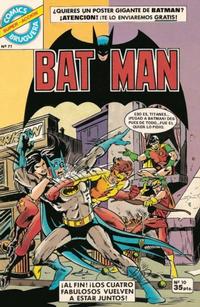 Cover Thumbnail for Batman (Editorial Bruguera, 1979 series) #10
