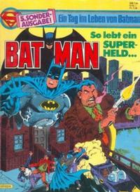 Cover Thumbnail for Batman Sonderausgabe (Egmont Ehapa, 1981 series) #5