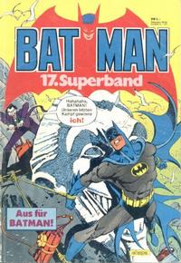 Cover Thumbnail for Batman Superband (Egmont Ehapa, 1974 series) #17