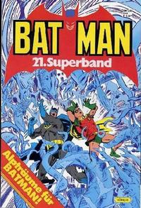 Cover for Batman Superband (Egmont Ehapa, 1974 series) #21
