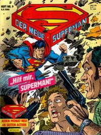 Cover Thumbnail for Der Neue Superman (Egmont Ehapa, 1987 series) #9/1988